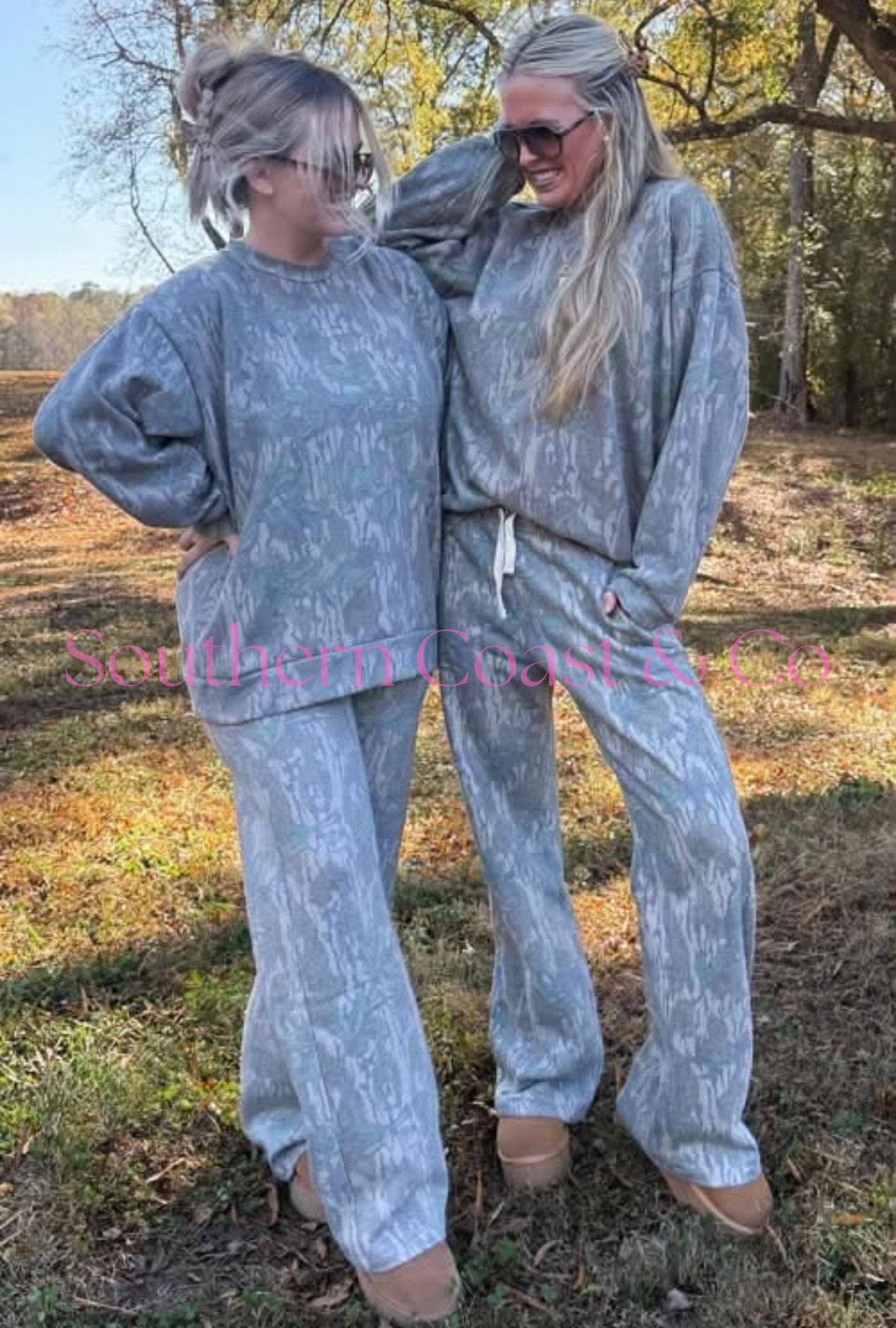 Floral Camo Lounge Set