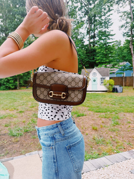 Goldie bit purse