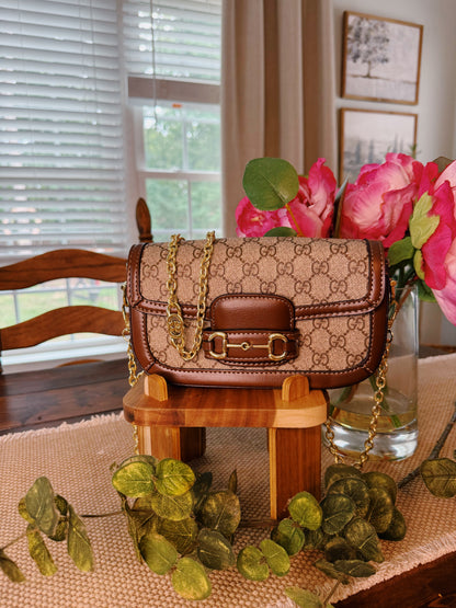 Goldie bit purse