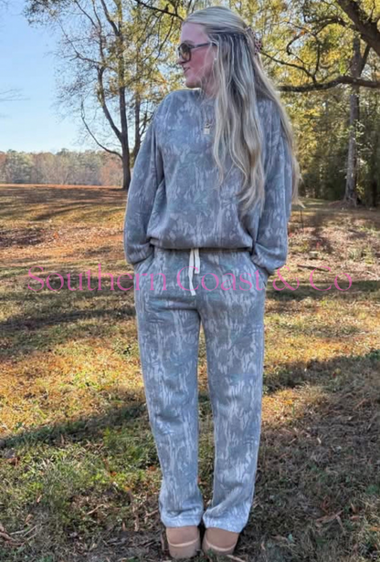 Floral Camo Lounge Set