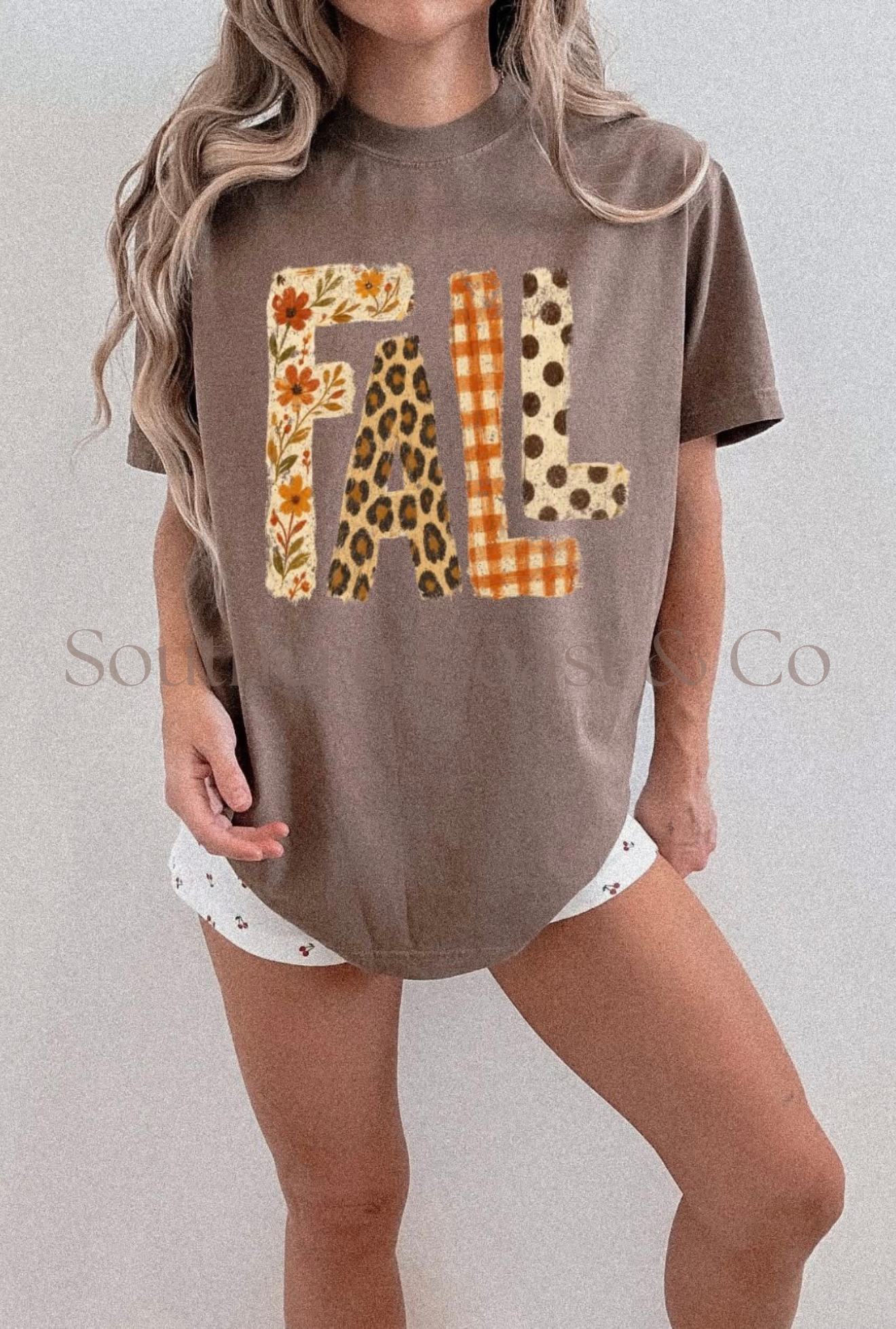 Harvest patchwork tee