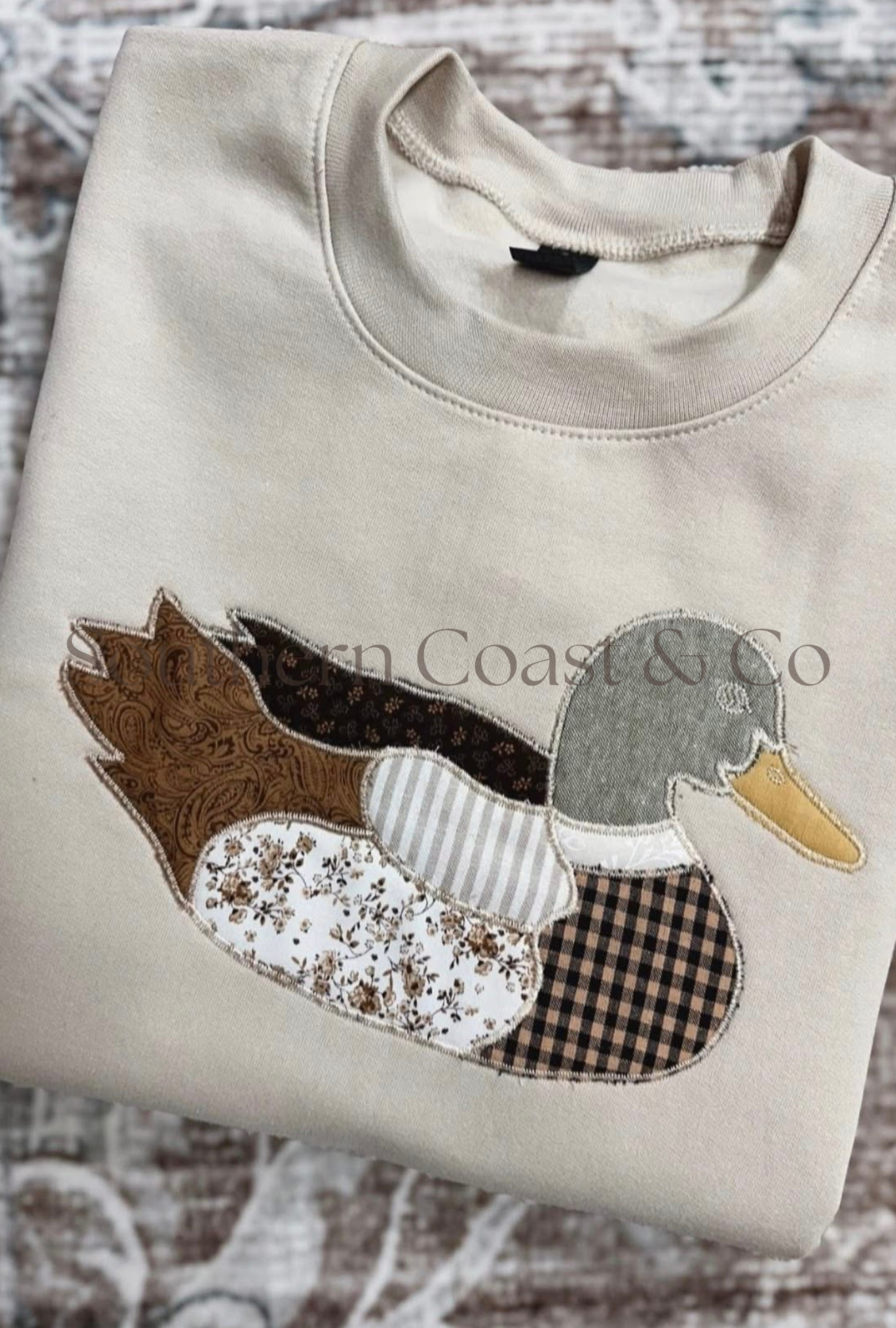 Patchwork Mallard Sweatshirt